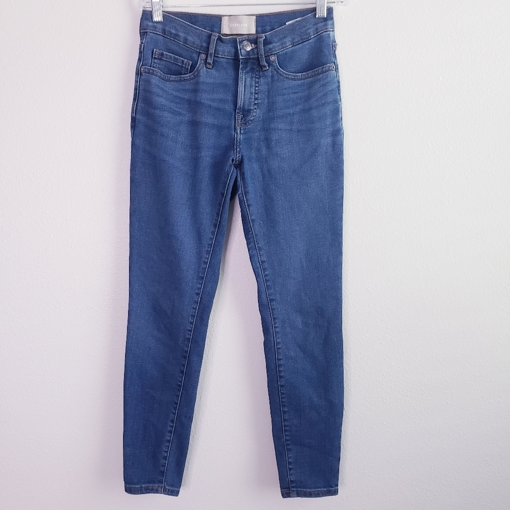 Everlane Midrise Skinny Denim Jeans